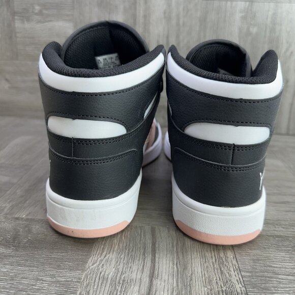 Puma Rebound Layup Women's size 6.5 Black Pink Midtop Shoes 394891-40 - Picture 6 of 8